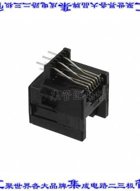 216446-1 接插件连接器CONN MOD JACK 6P6C VERT UNSHLD