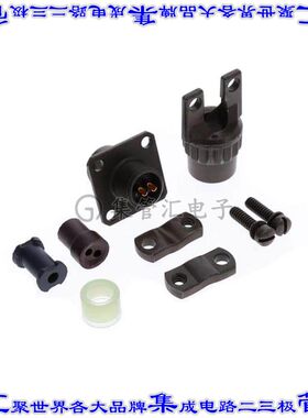 PT00E8-2P-SR 圆形连接器2POS插座公形引脚焊杯镀金面板安装