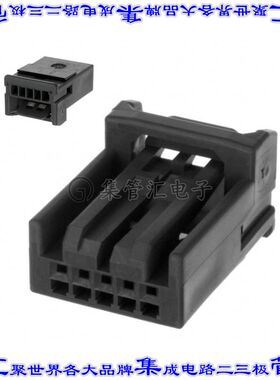 MX34005SF1 矩形连接器外壳5POS插座2.2mm母形插口灰色自由悬挂