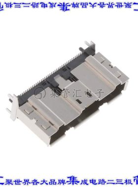 2324787-2 板对板连接器74POS插座中央带触点2排0.6mm表贴SMD镀金