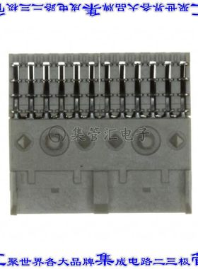 88946-102LF 背板连接器48POS插座母插口4排2mm板边缘通孔直角天