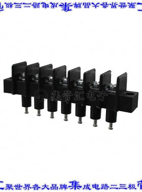 CFTW-7 端子块连接器7电路隔板接线座9.53mm螺钉带紧固板