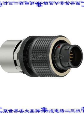 C1CWAM-P04XBC0-0000 圆形连接器4POS插头公引脚焊杯镀金自由悬挂