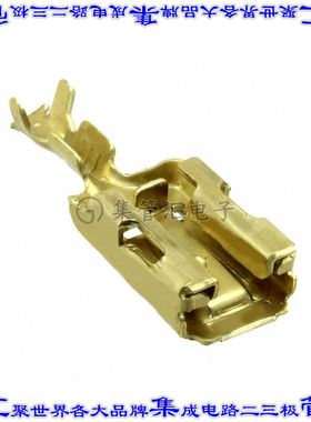 170452-1 快速连接器端子母头6.35mm压接20-22AWG