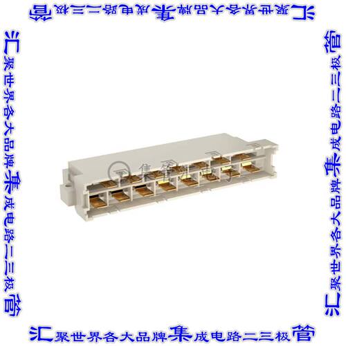 414575-E 接插件连接器DIN H15 15POS M SLDR RA CL1 VE