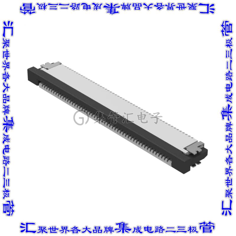 CF20501D0R0-NH 连接器50POS FFC/FPC 0.5mm触点底部表面贴装直角