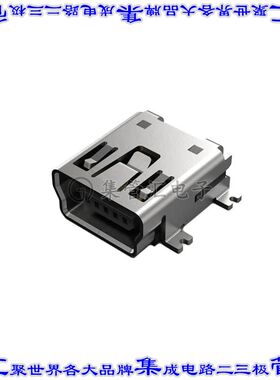 USB2066-05-RBHM-15-STB-00-01-A 连接器USB-miniB插座5POS USB 2