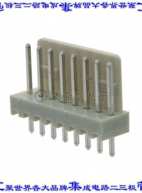 SWR25X-NRTC-S08-ST-BA 针座连接器8POS接头2.54mm公形插针通孔直