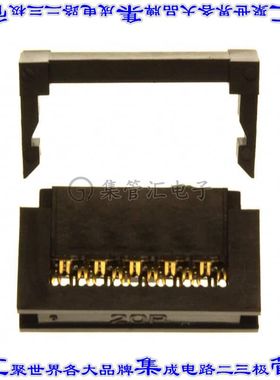 SFH413-PPPB-D10-ID-BK 矩形连接器20POS接头2排1.27mm母插口黑色