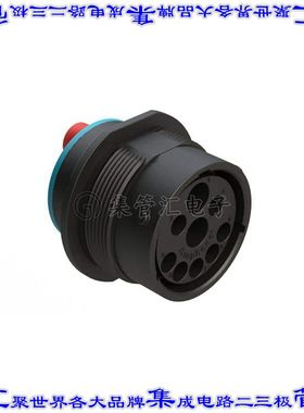 AHDP04-24-91PR16-SRA 圆形连接器9POS插座外壳用于公插针黑色面