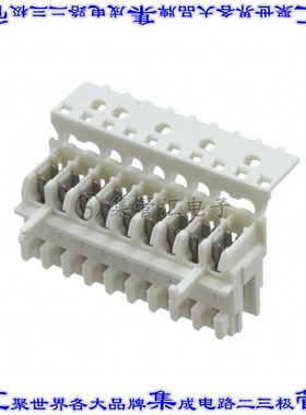 3-1534796-9 矩形连接器9POS插座2.5mm母插口天然色IDC锡自由悬挂