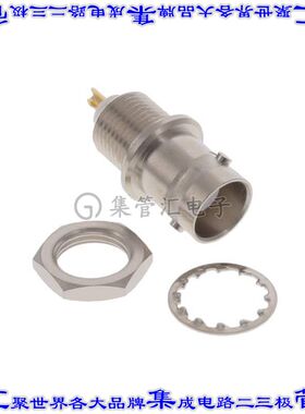 R141554000 同轴连接器BNC插孔母形插口焊杯50欧姆面板安装