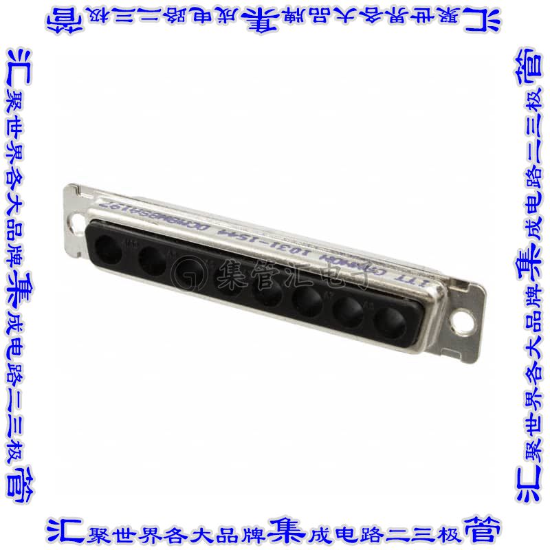 DCM-8W8S-A197 接插件连接器CONN D-SUB HOUSING RCPT 8POS