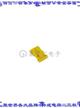348996111 0348996111矩形连接器外壳6POS插头4mm黄色自由悬挂