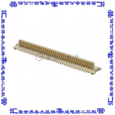 91910-21169LF 板对板连接器69POS接头中央触点带2排1mm表贴SMD镀