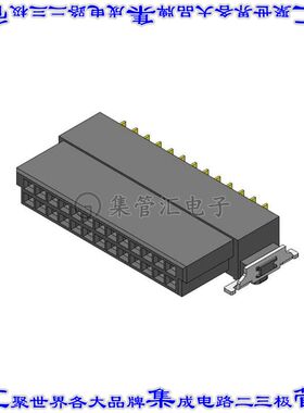 CBED202-1379B001C1AD 针座连接器26POS插座2排1.27mm母形插口表