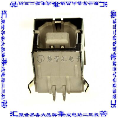292304-2 连接器USB-B插座4POS USB 2.0通孔直角
