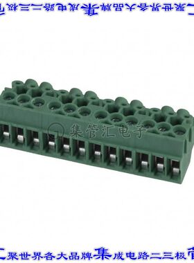 1984112 端子块连接器12POS无罩接头的插头3.5mm绿色自由悬挂
