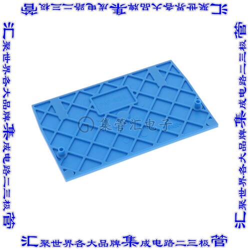 27109.5 连接器接插件END PLATEBLUE
