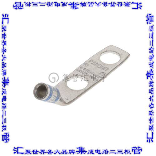 LCDX6-38DH-L 接插件连接器CONN TERM RECT TONG 6 AWG #3/8