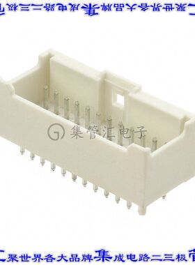 62402421622 针座连接器24POS接头2排2mm公形插针通孔直针锡