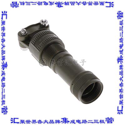 A850491113W 接插件连接器CONN BACKSHLL W/CLMP SZ7 12 OLIV