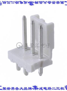 3-644615-3 针座连接器3POS接头3.96mm公形插针通孔直针锡