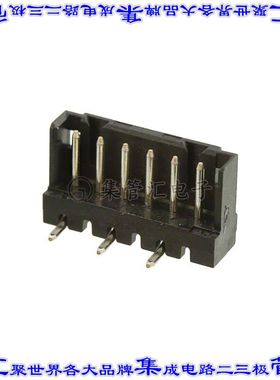 292172-6 针座连接器6POS接头2mm公形插针表贴SMD锡