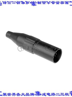 AC7MB 圆形连接器7POS插座公形引脚焊杯镀金自由悬挂