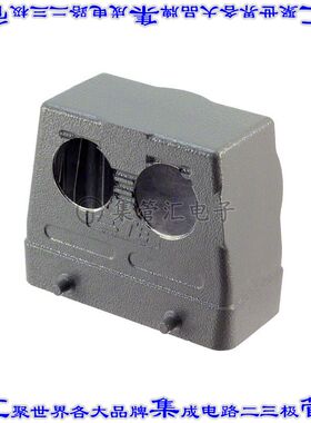 H16B-TFH-2PG21 连接器防护罩16B PG21 IP65防尘耐水前面插入双