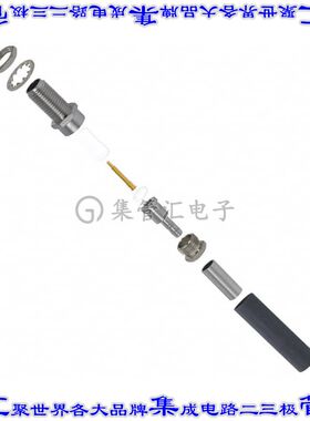 CONREVSMA005 同轴连接器RP-SMA插座公插针焊接50欧姆面板安装