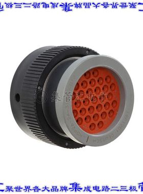 HDP26-24-31PT-L017 圆形连接器31POS插头外壳用于公插针黑色灰色