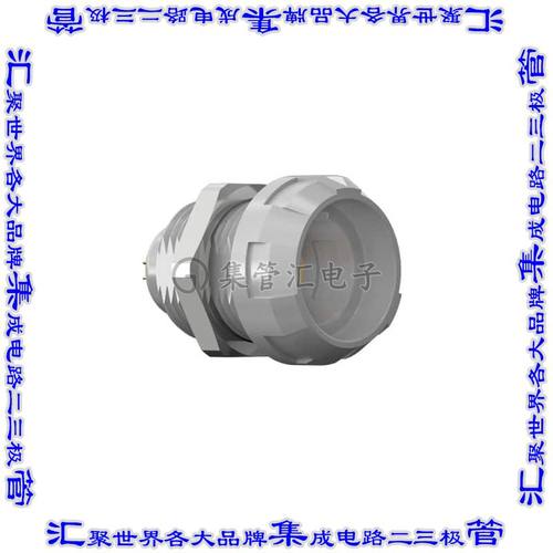G91MC7-P09LCC0-0000 圆形连接器9POS插座母插口焊杯镀金面板安装