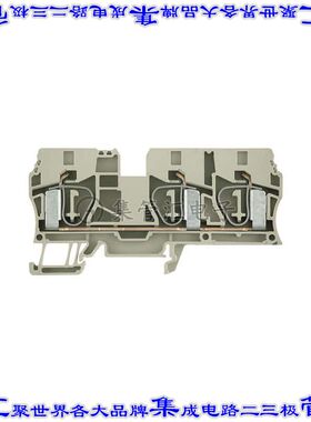 1767690000 端子块连接器3POS馈通式10.1mm米色6-16AWG