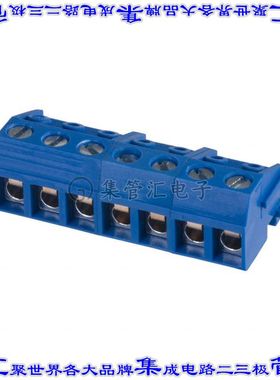 OSTTH070160 端子块连接器7POS无罩接头的插头5mm蓝色自由悬挂