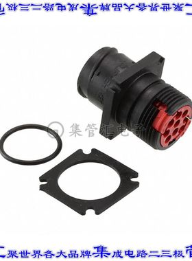 CL1M2102 圆形连接器9POS插座外壳用于公插针黑色面板安装