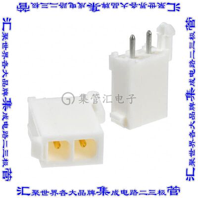 770166-2 针座连接器2POS接头4.14mm公形插针通孔直针镀金