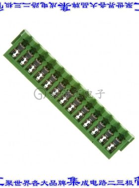 13ZR-8M-P(P) 矩形连接器13POS插座1.5mm母插口绿色IDC锡自由悬挂