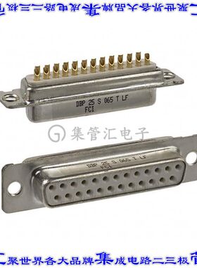 DBP25S065TLF 连接器25POS插座母插口2排D-Sub自由悬挂
