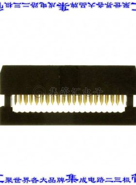 SFH21-PPPN-D10-ID-BK 矩形连接器20POS接头2排2mm母插口黑色IDC