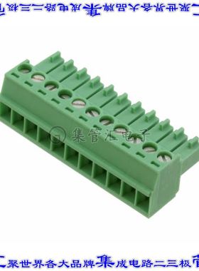 1840450 端子块连接器11POS插头母插口3.5mm绿色自由悬挂