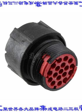 CL1F3101 圆形连接器18POS插头外壳用于母插口黑色自由悬挂耦合螺