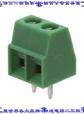 1751248 线对板连接器2POS接线端子3.5mm通孔水平带板