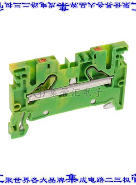 PSL 1,5/2A GNYE 端子块连接器2POS接地地面3.5mm绿色黄色14-26AW