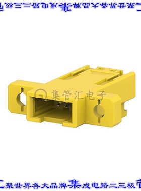 2-2299960-1 矩形连接器2POS插头2.5mm接片弹簧夹面板安装