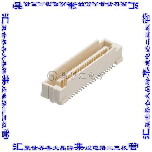 M58-3800442R 板对板连接器40POS插头中央触点带2排0.8mm表贴SMD