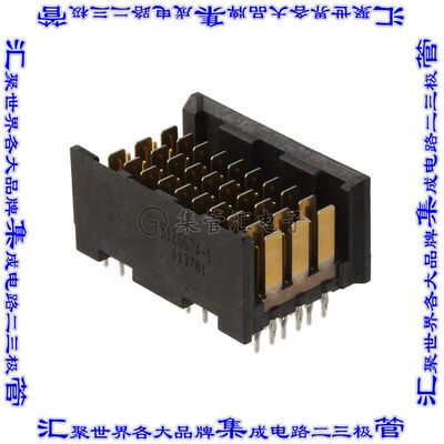 5120674-1 背板连接器60POS接头公引脚6排2.5mm通孔