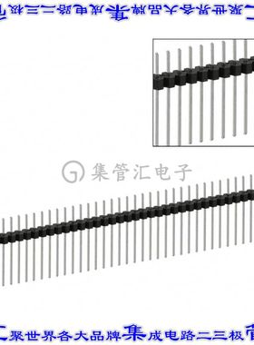 PEC36SAFN 针座连接器36POS分离式2.54mm公形插针通孔直针锡