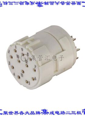 9151122702 09151122702圆形连接器12POS插件母插口焊杯镀金