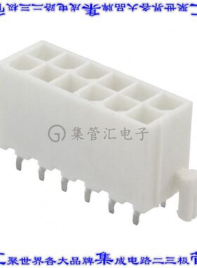 649012221732 针座连接器12POS接头2排4.2mm公形插针通孔直针锡